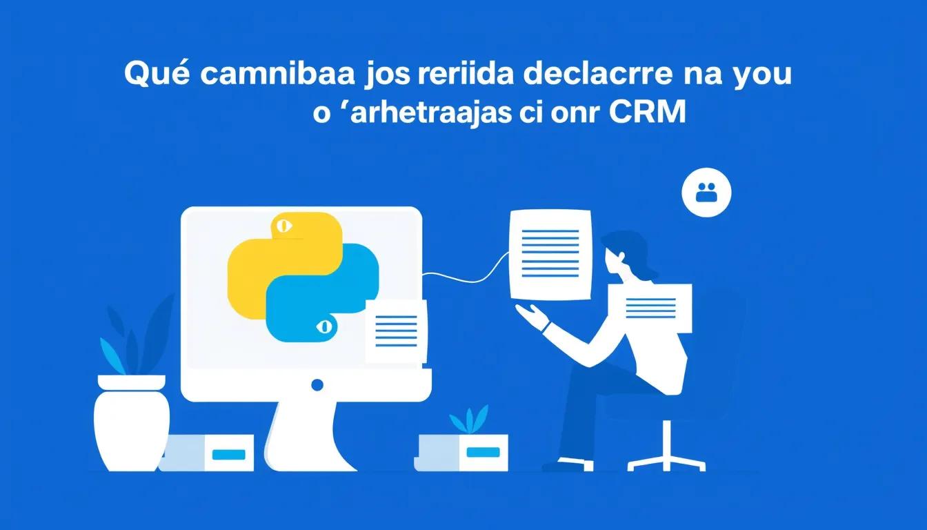 Qué cambia de verdad cuando una pyme trabaja con CRM — CRM para pymes